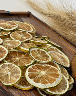 Dried Lemon Slices. No Added Sugar