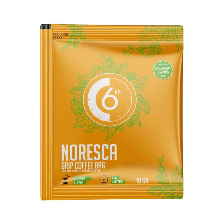 6PM Noresca Drip Coffee Bag - 6 Servings Per Box